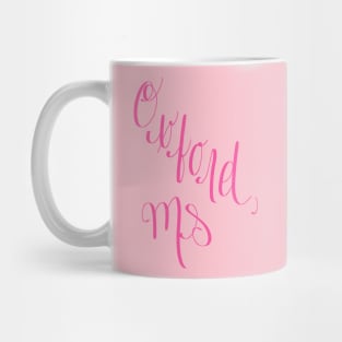 Oxford in Barbie Pink Mug